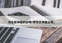 河北区块链的公司[保定区块链公司]